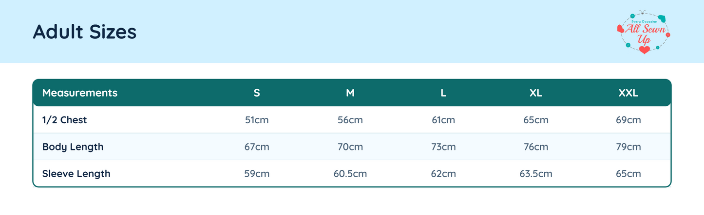 Size guide 2