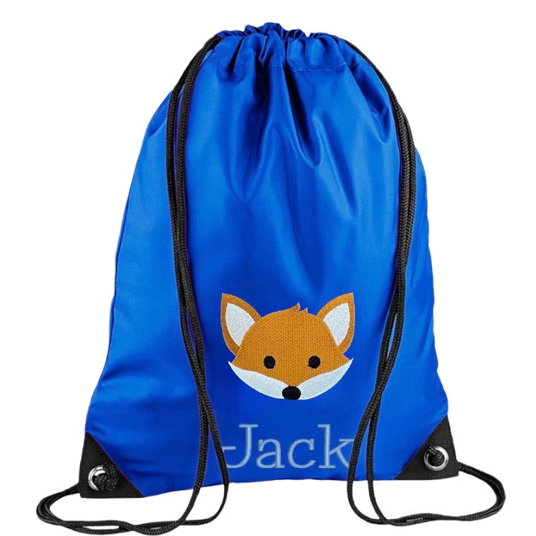 Embroidered PE bag - Fox