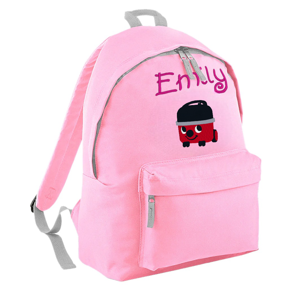 Embroidered Rucksack - Red vacuum