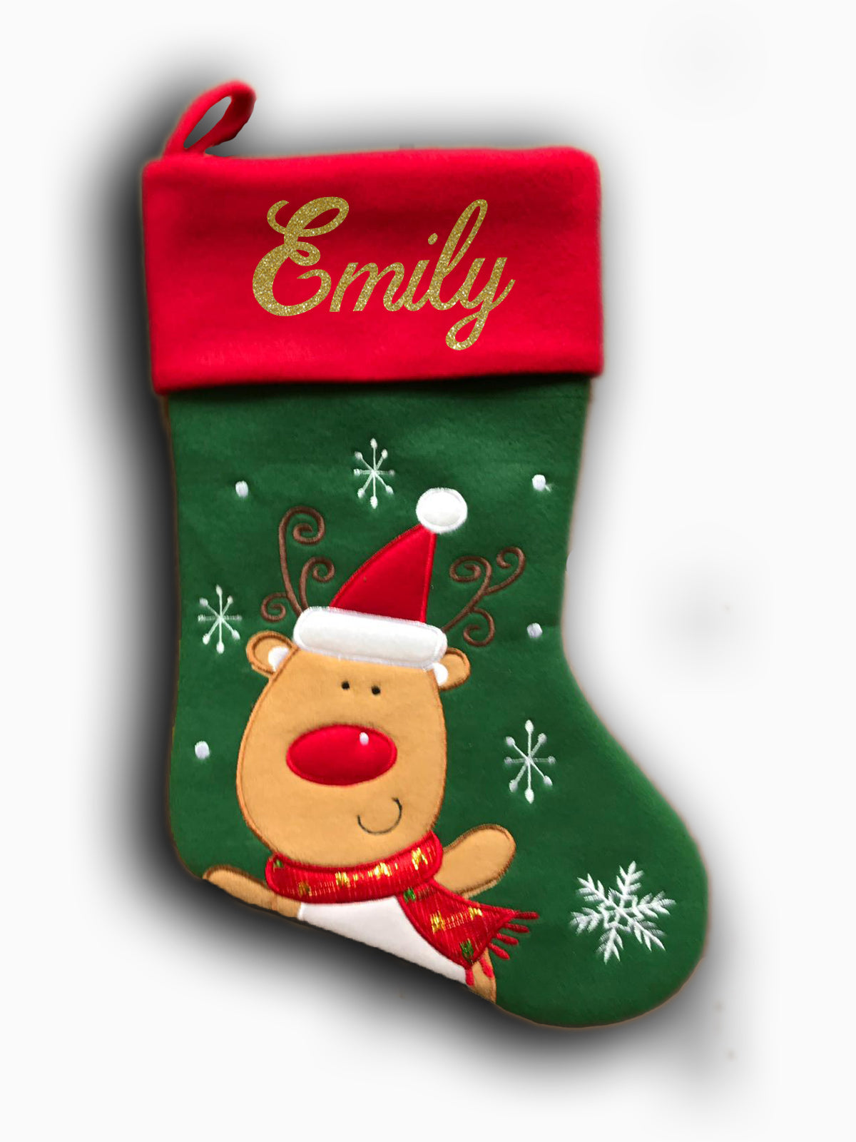 Rudolf Christmas Stocking