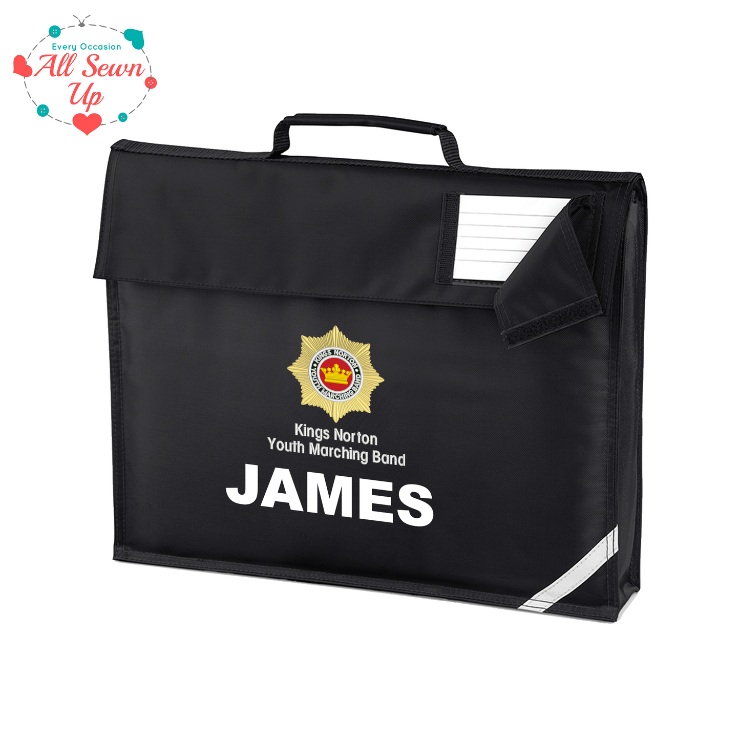 Kings Norton Youth Marching Band - Embroidered Bookbag