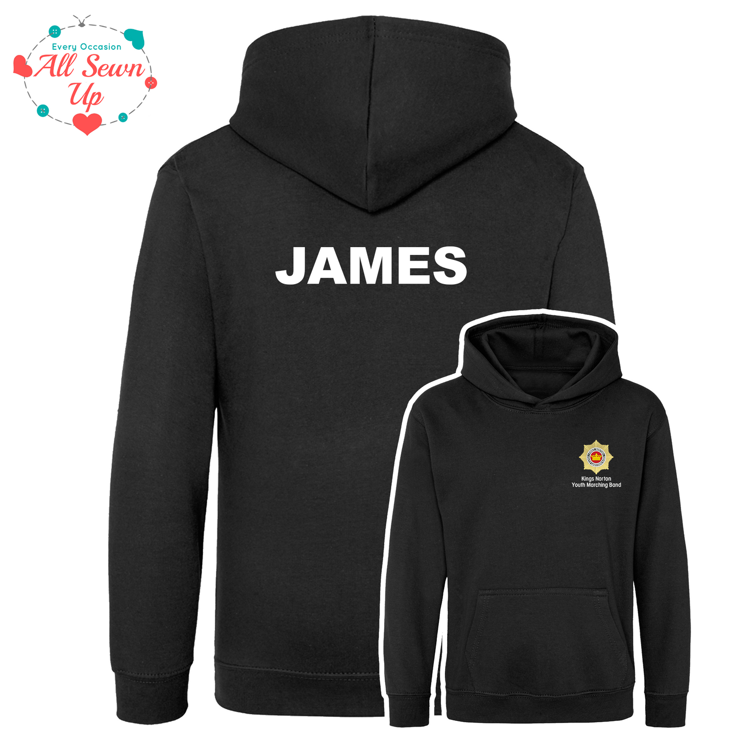 Kings Norton Youth Marching Band - Black Hoodie