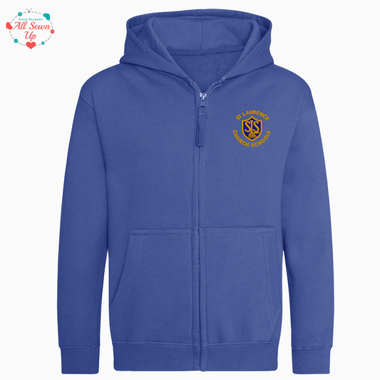 St Laurence Schools - Zip Up PE Hoodie