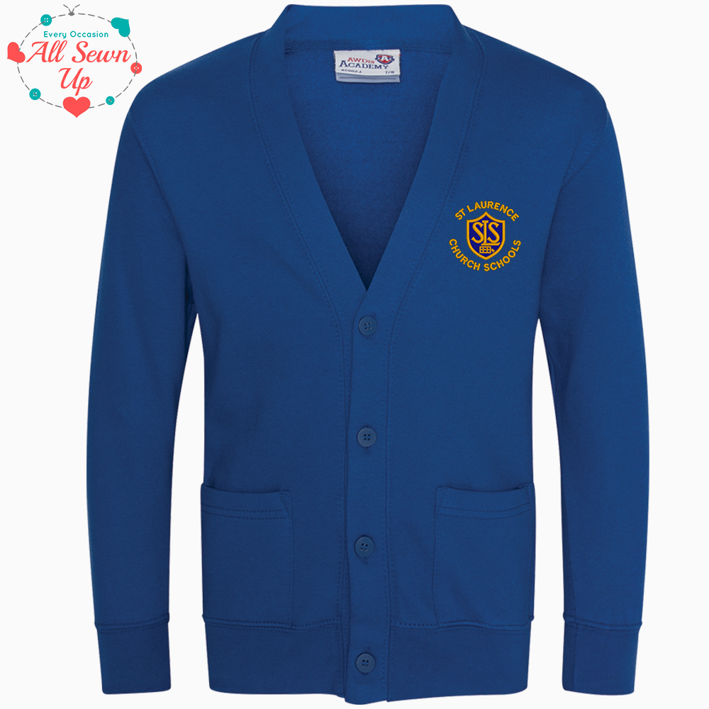 [SALE!!]  St Laurence Schools - Royal Blue Cardigan