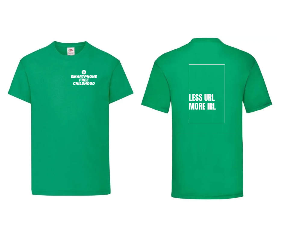 Smartphone Free Childhood T shirt
