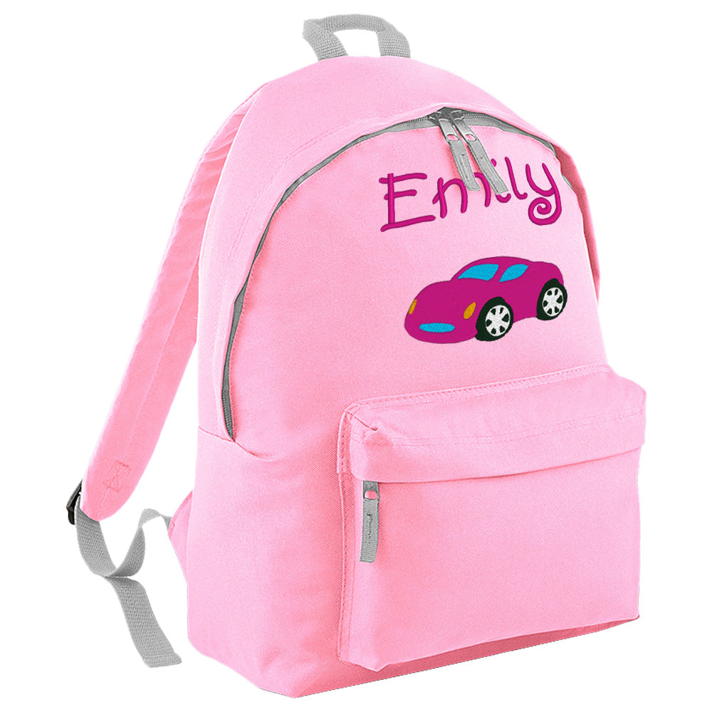 Embroidered Rucksack - Car