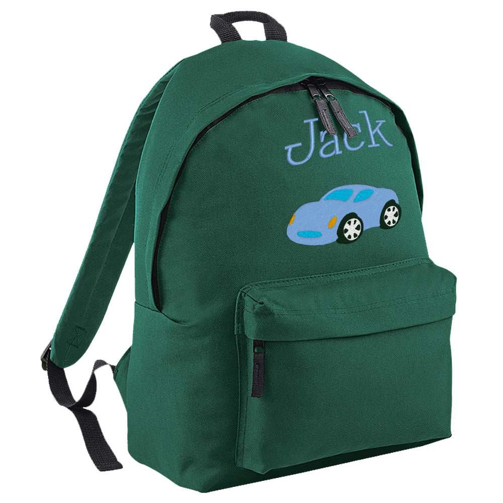 Embroidered Rucksack - Car