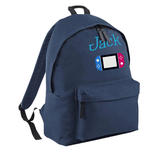 Embroidered Rucksack - Nintendo switch