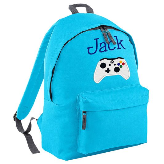 Embroidered Rucksack - Game Controller